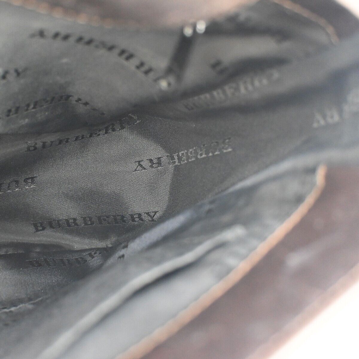BURBERRY Logo Nova Check Shoulder Tote Bag Canvas Leather Beige Brown 60GA052