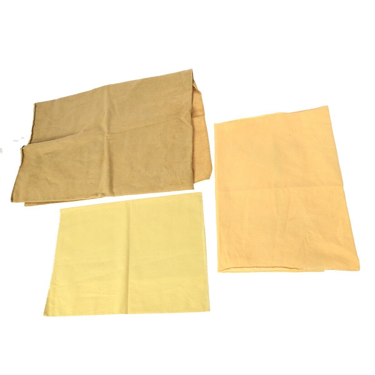 LOUIS VUITTON Logo 10 Set Dust Bag Drawstring Canvas Cotton Beige Brown 09FA767