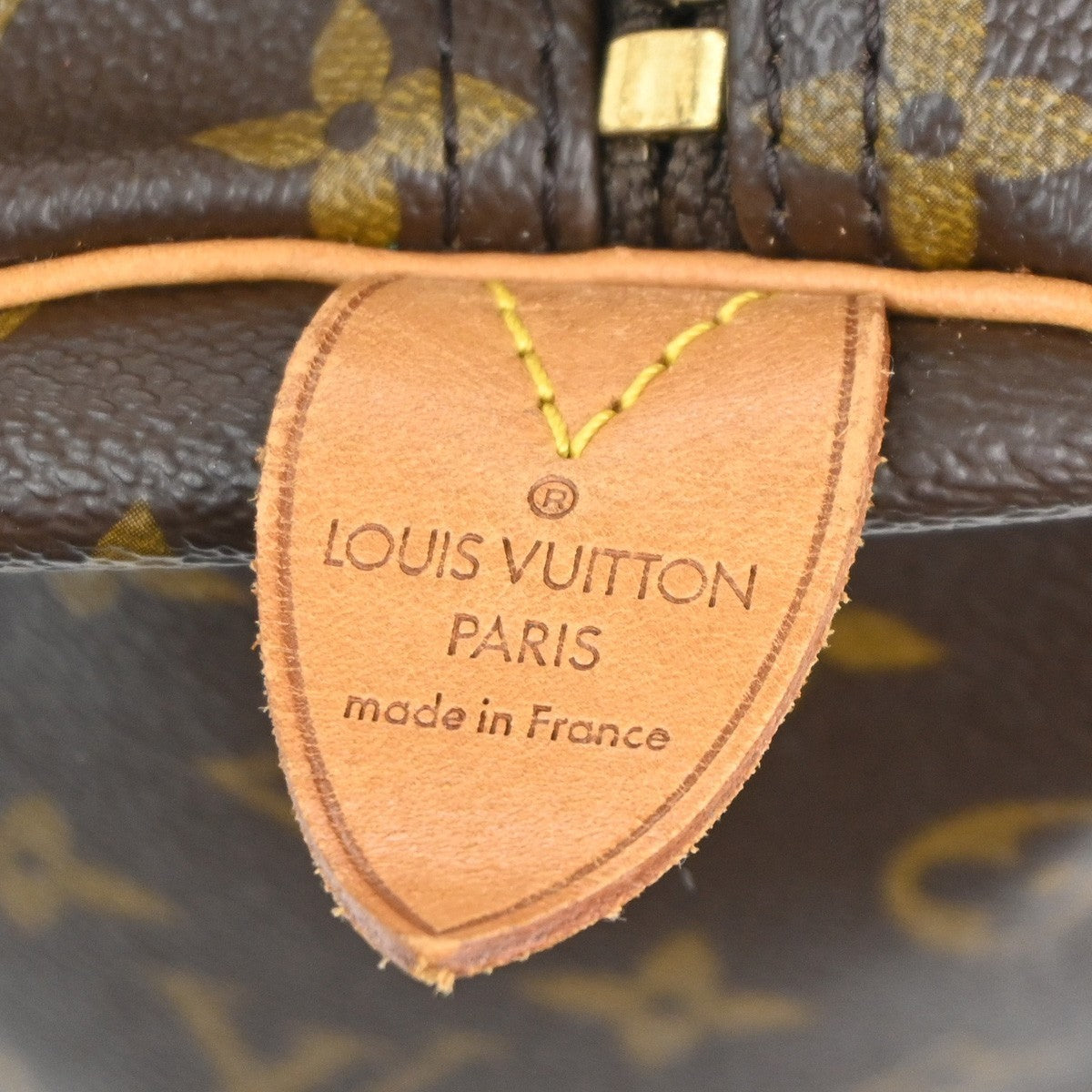 LOUIS VUITTON Keepall 60 Travel Hand Bag Monogram Leather Brown M41422 16TA482