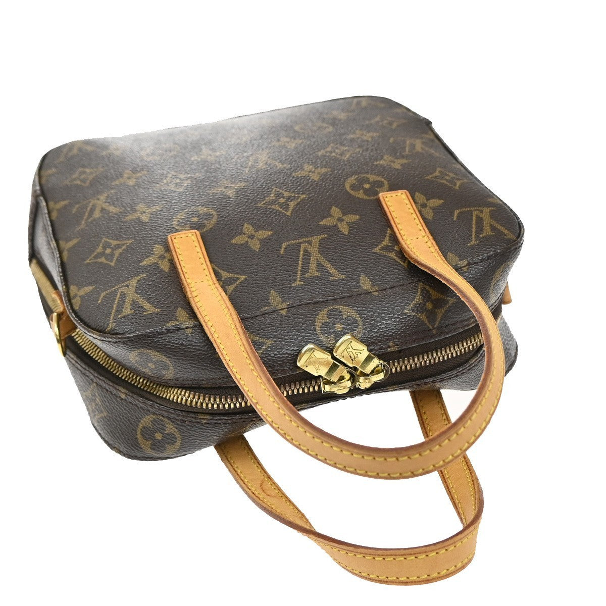 LOUIS VUITTON Spontini 2Way Shoulder Hand Bag Monogram Leather M47500 80KP306