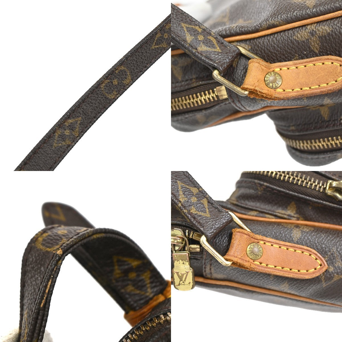 LOUIS VUITTON Amazon Crossbody Shoulder Bag Monogram Leather BN M45236 64KC881