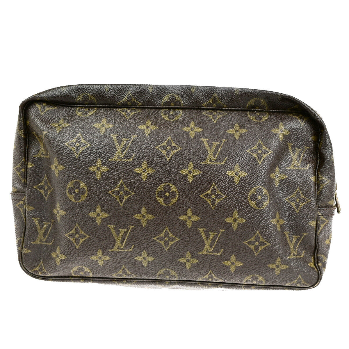 LOUIS VUITTON Trousse Toilette 28 Clutch Hand Bag Monogram Brown M47522 67SJ559