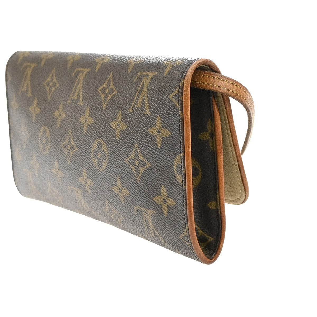 LOUIS VUITTON Pochette Twin GM 2Way Shoulder Bag Monogram Brown M51852 82MA615