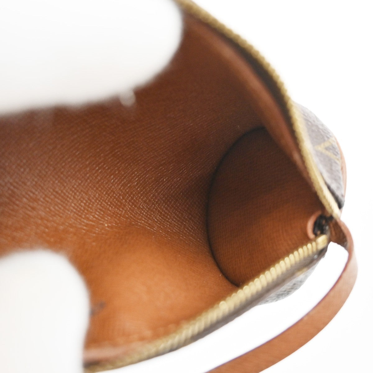 LOUIS VUITTON Mini Papillon Pouch Hand Bag Monogram Brown France 62SA088