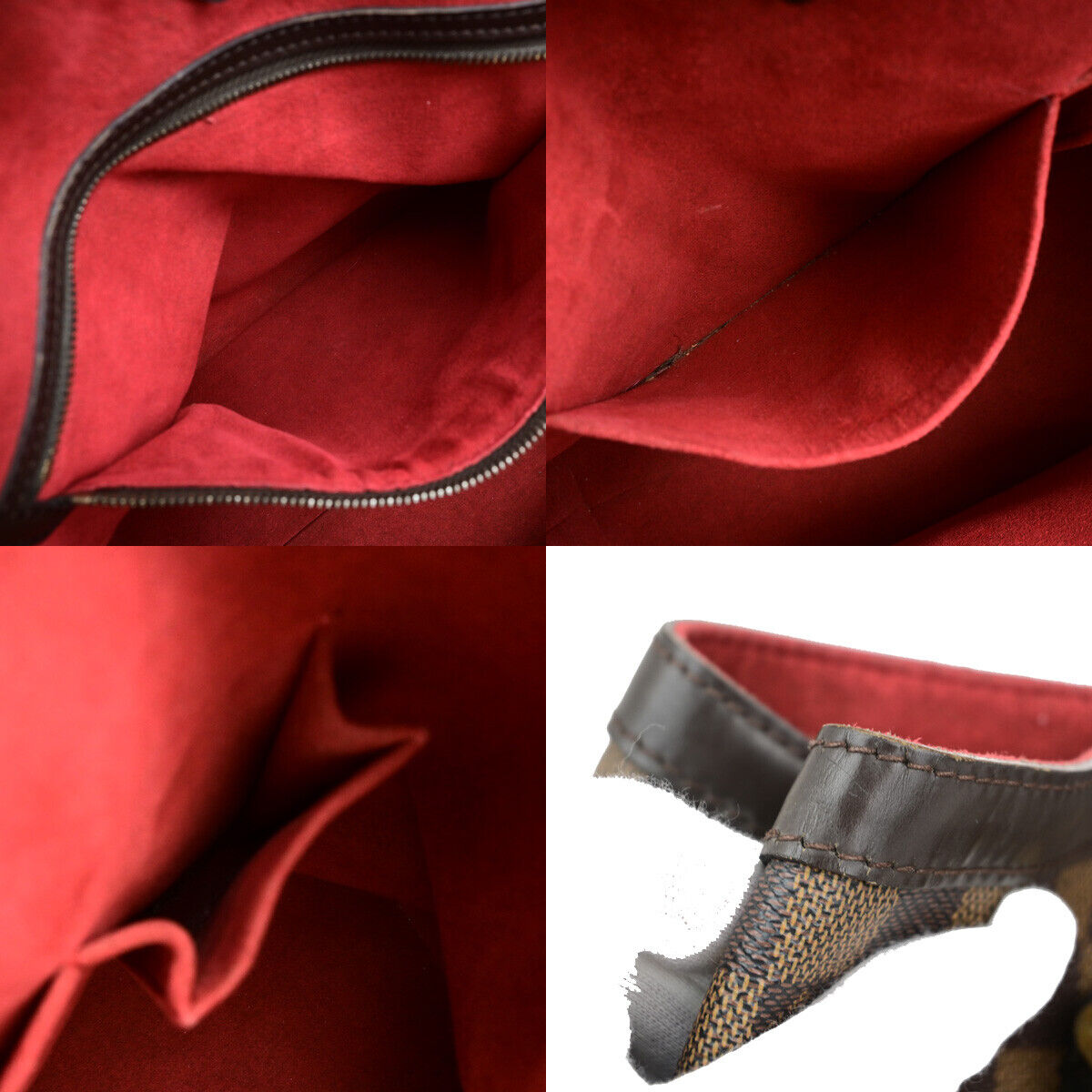 LOUIS VUITLOUIS VUITTON Hampstead MM Shoulder Bag Damer Leather N51204 86YG481