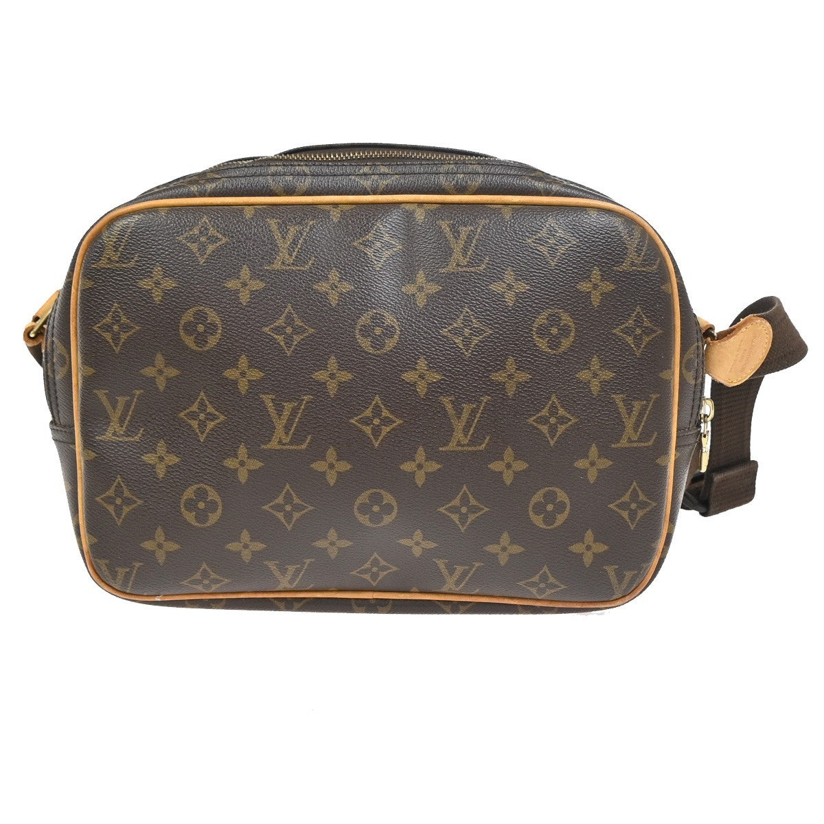 LOUIS VUITTON Reporter PM Crossbody Shoulder Bag Monogram Leather M45254 76TA597