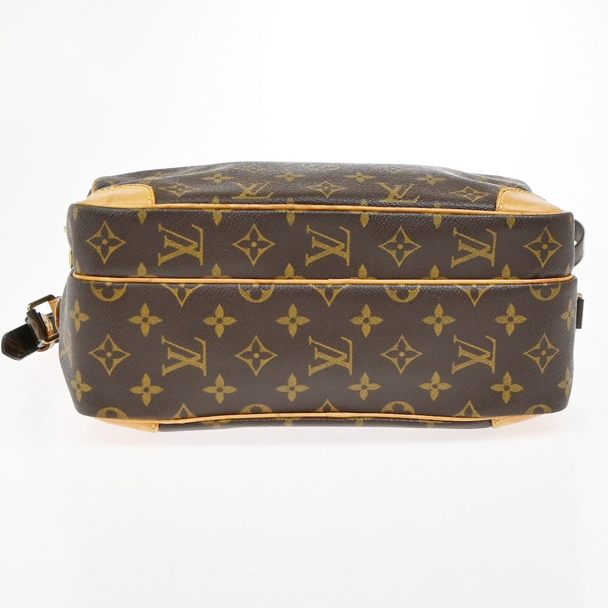 LOUIS VUITTON Nile Crossbody Shoulder Bag Monogram Leather Brown M45244 77YJ009