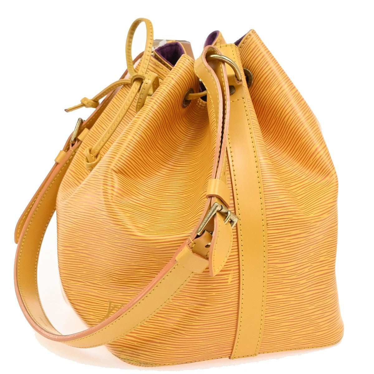 LOUIS VUITTON Petit Noe Drawstring Shoulder Bag Epi Leather YW M44109 81PA051