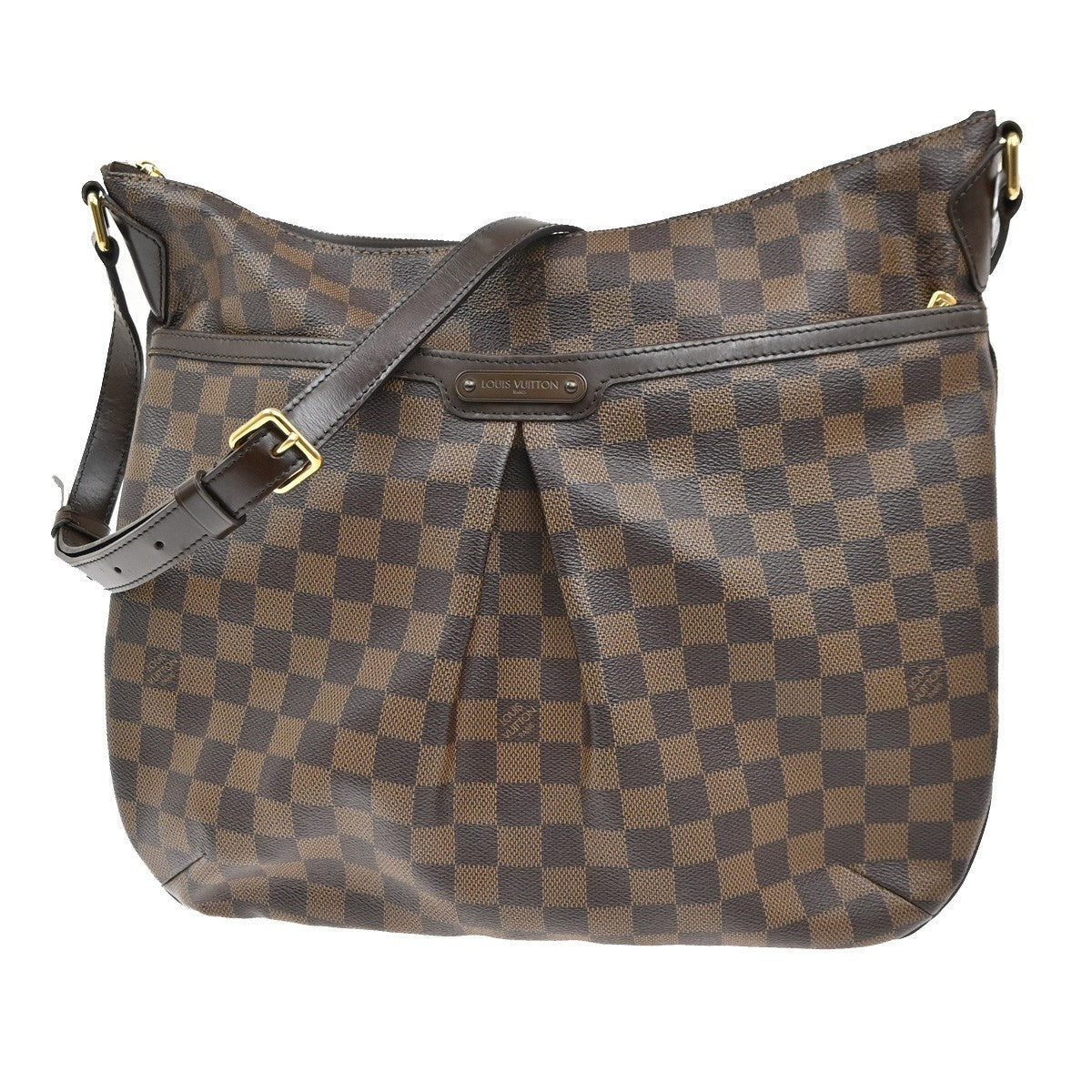 LOUIS VUITTON Bloomsbury GM Shoulder Bag Damier Leather Brown N42250 96KC226