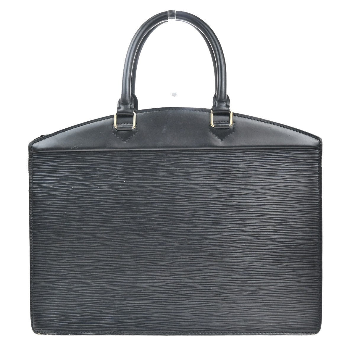 LOUIS VUITTON LV Logo Riviera Hand Bag Epi Leather Black France M48182 30MA263