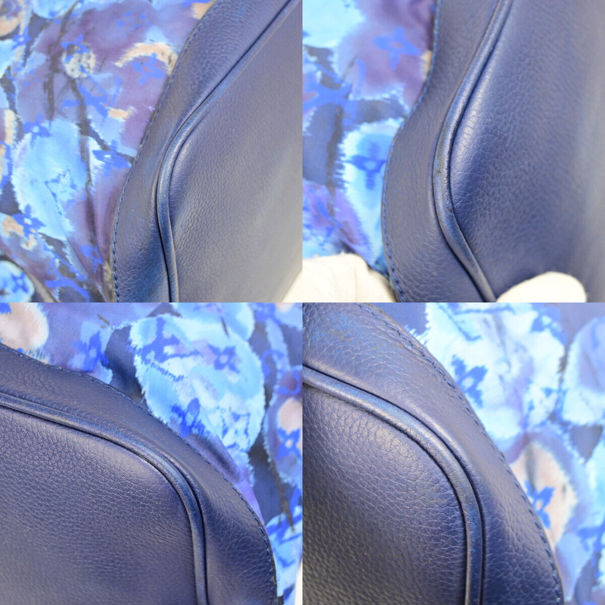 LOUIS VUITTON Noefful MM 2Way Shoulder Bag Monogram Ikat Flower M94312 96YF030