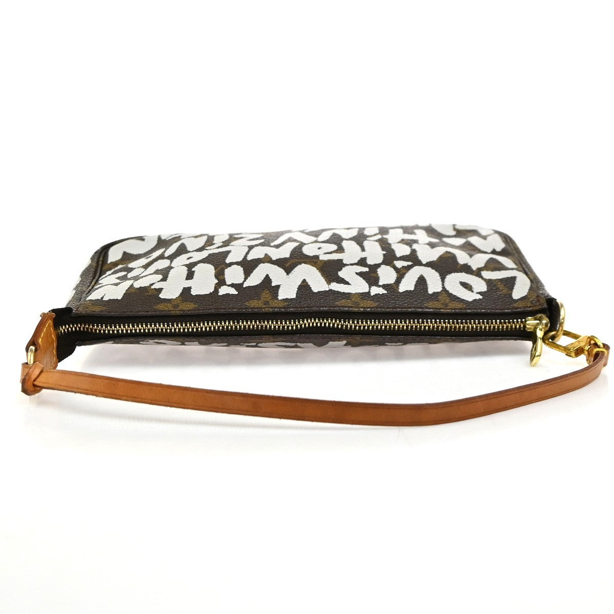 LOUIS VUITTON Pochette Accessoires Hand Bag Monogram Graffiti BN M92192 664RQ038