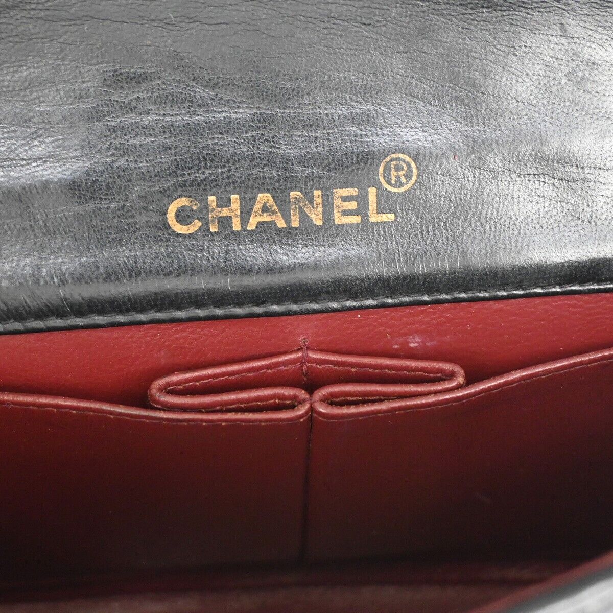 CHANEL CC Mini Matelasse Full Flap Chain Shoulder Bag Leather Black GHW 645LC499