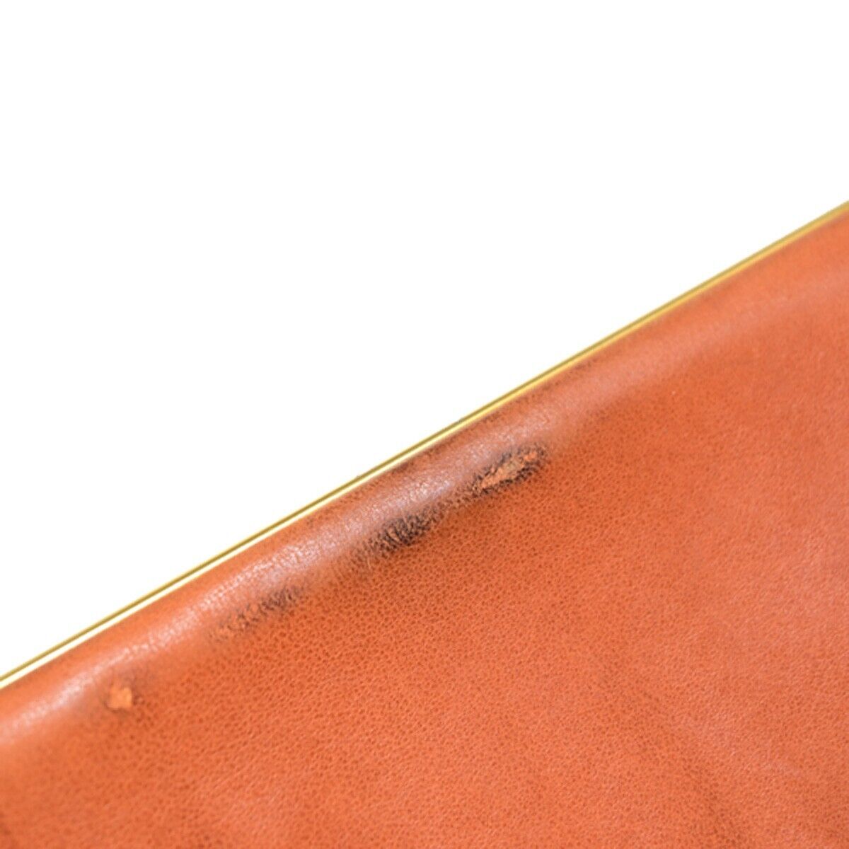 CHANEL CC Long Bifold Wallet Purse Caviar Skin Leather Brown GHW Vintage 62YE756