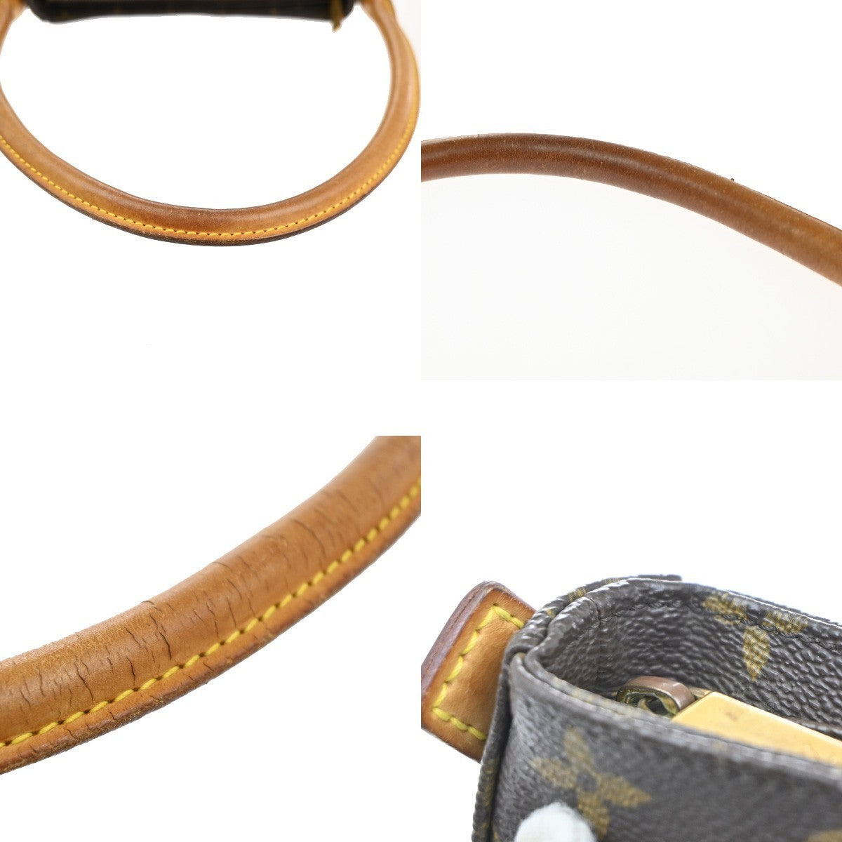 LOUIS VUITTON Looping MM Shoulder Bag Monogram Leather BN France M51146 72MA238