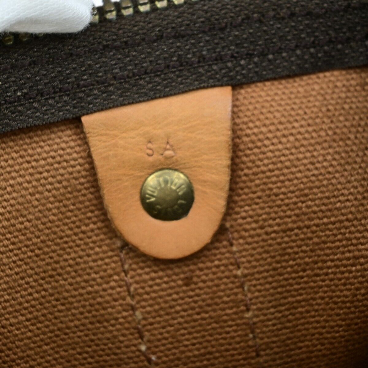 LOUIS VUITTON Keepall 45 Travel Hand Bag Monogram Leather Brown M41428 77ED140