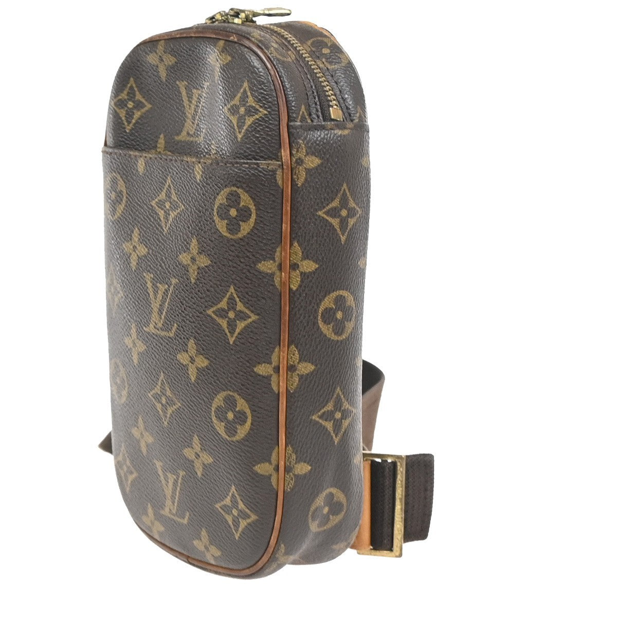 LOUIS VUITTON Pochette Gange Shoulder Bag Monogram Brown Spain M51870 35ZA343