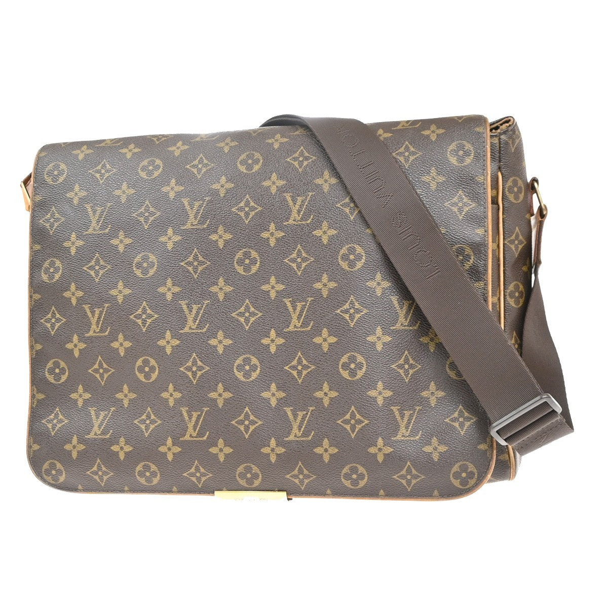 LOUIS VUITTON Abbesses Messenger Shoulder Bag Monogram Leather BN M45257 88MA232