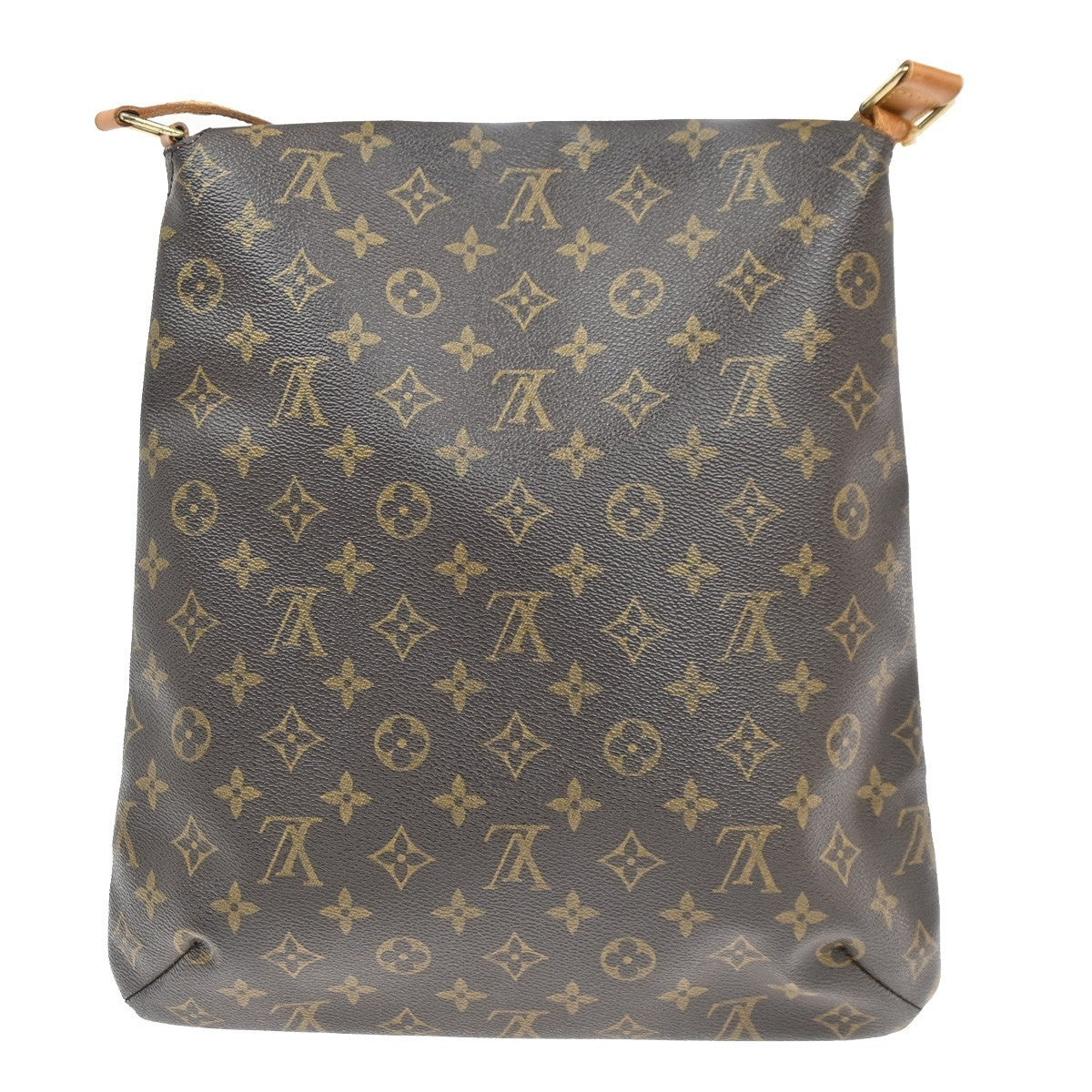 LOUIS VUITTON Musette Shoulder Bag Monogram Leather Brown France M51256 80CA712