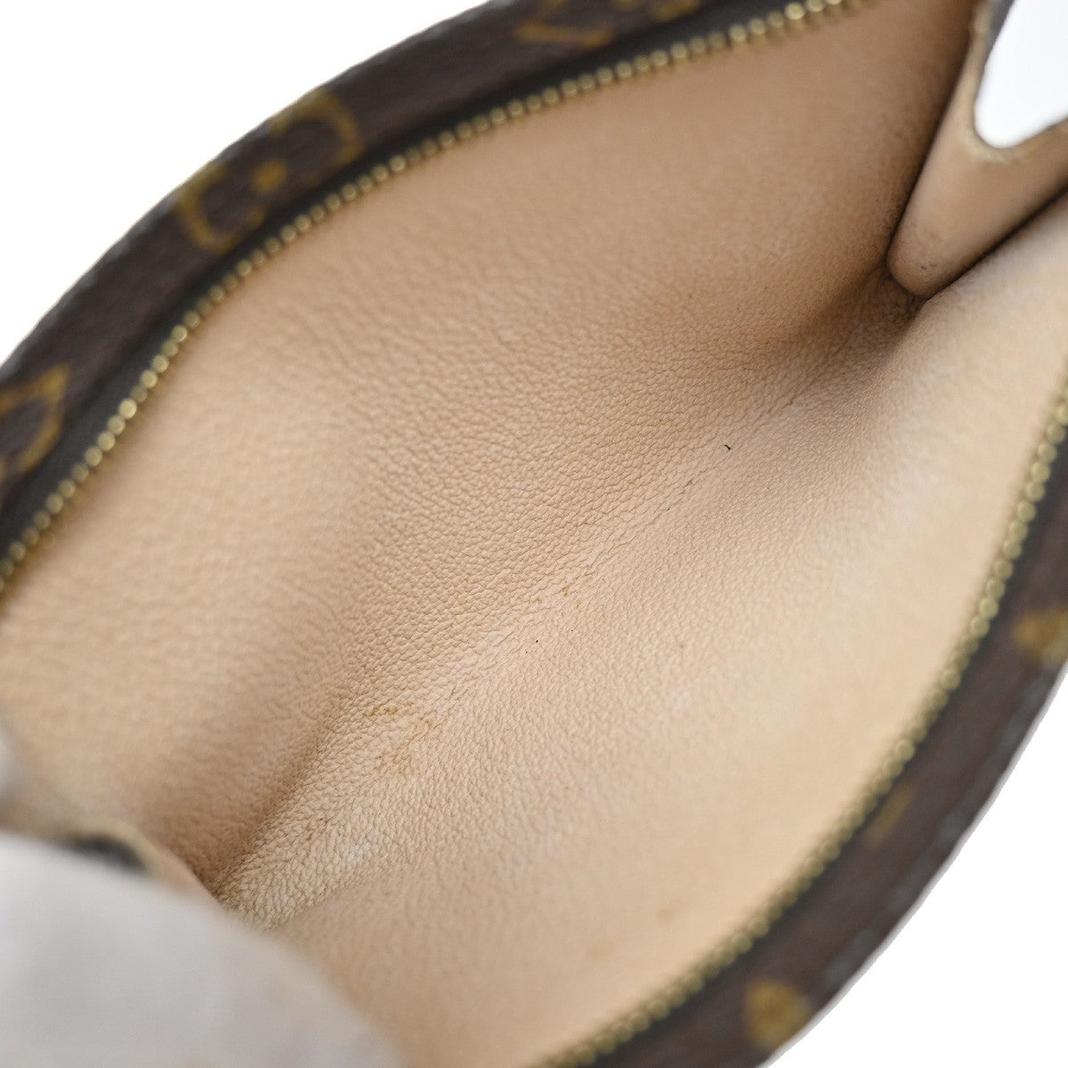 LOUIS VUITTON LV Bucket PM Clutch Pouch Bag Monogram Leather France 05EF991