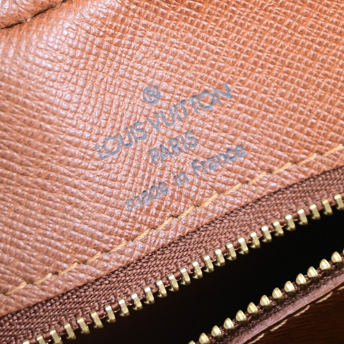 LOUIS VUITTON Nile Crossbody Shoulder Bag Monogram Leather Brown M45244 84FB270