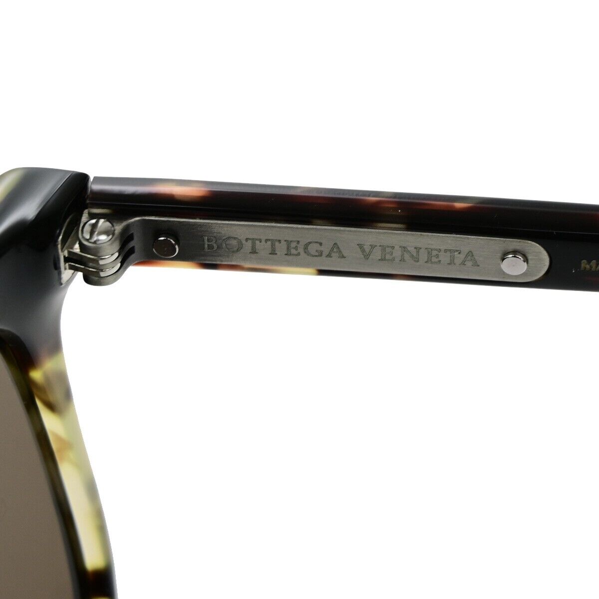 BOTTEGA VENETA Intrecciato Sunglasses Eye Wear Plastic BV0022SA Brown 68YH083