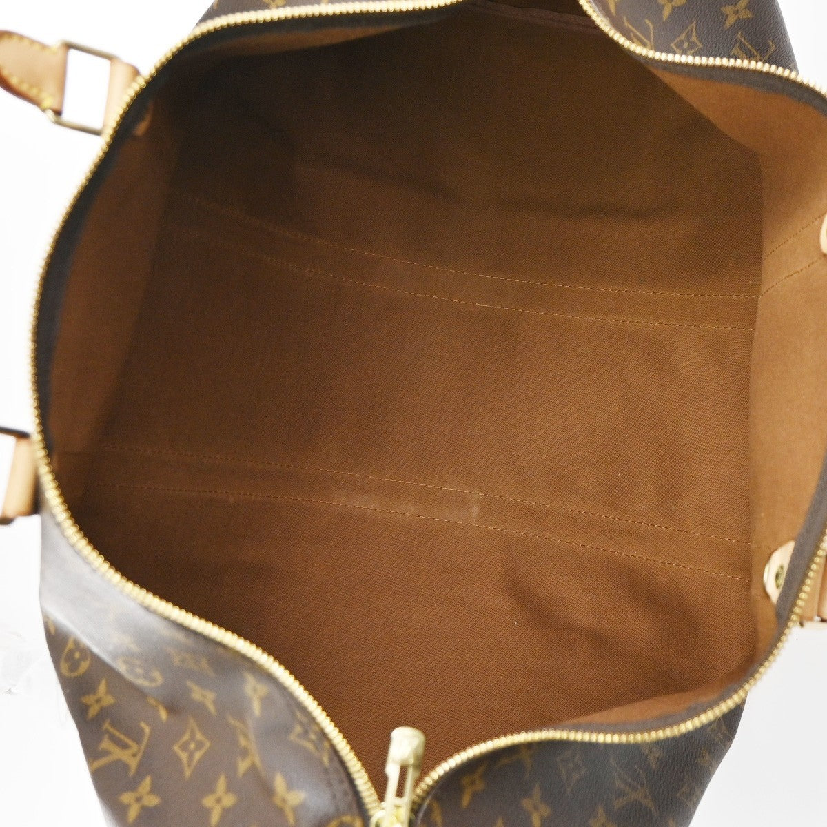 LOUIS VUITTON Keepall 50 Travel Hand Bag Monogram Leather Brown M41426 54PA013