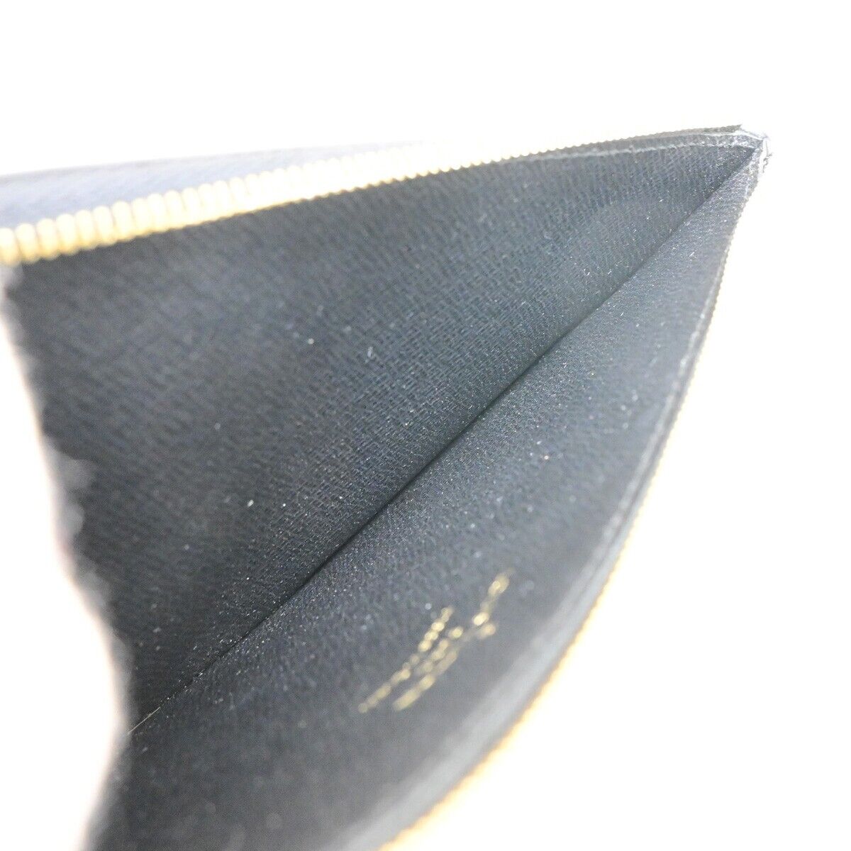 LOUIS VUITTON Slim Purs Long Wallet Monogram Macassar Brown Black M80348 32FB272