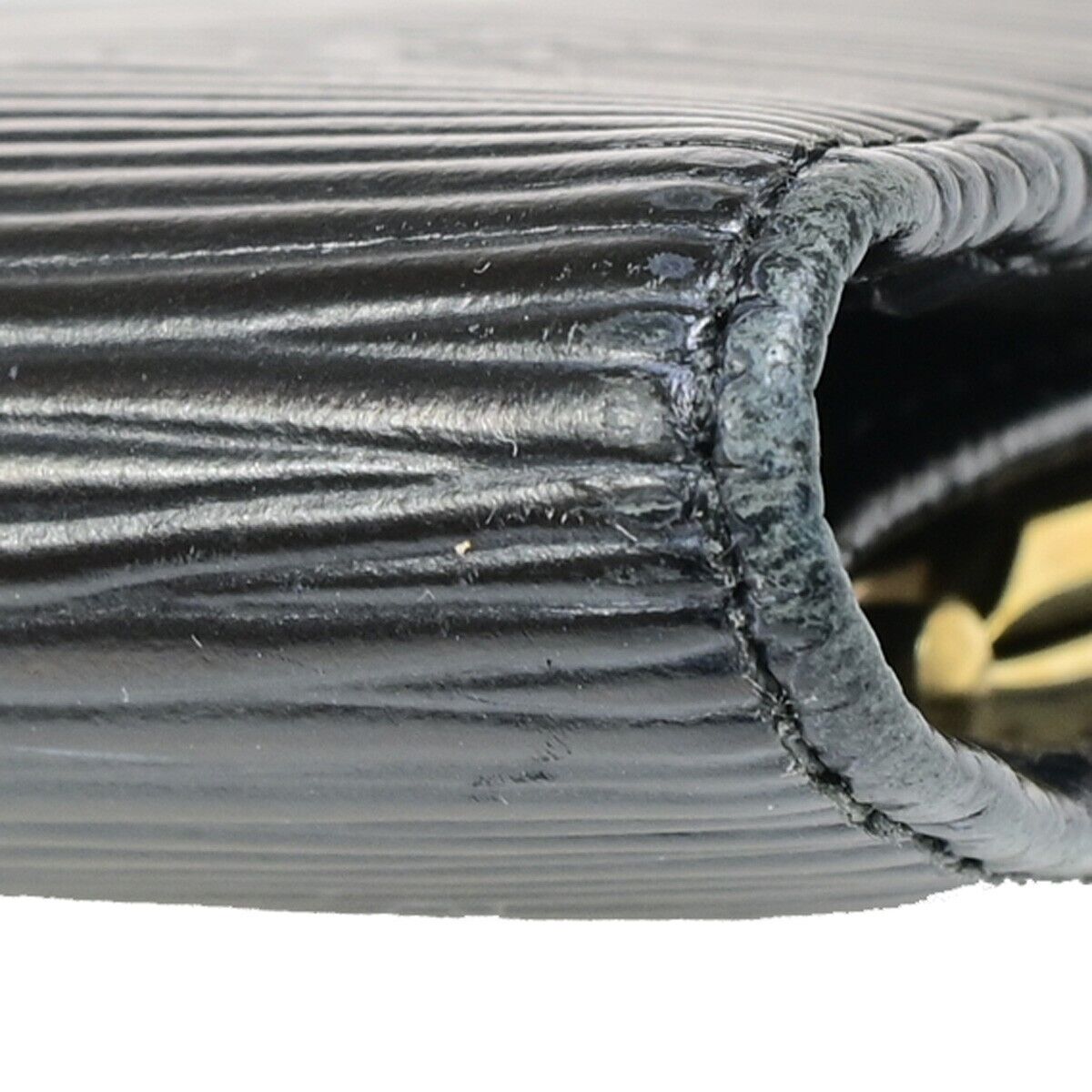 LOUIS VUITTON Portefeuille Viennois Long Wallet Epi Leather Black M63242 05FB089