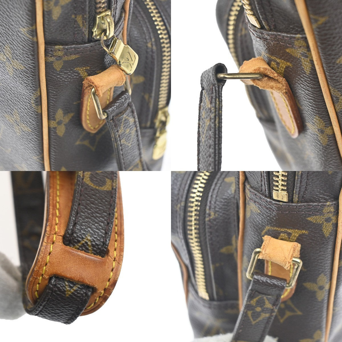 LOUIS VUITTON Amazon Crossbody Shoulder Bag Monogram Leather BN M45236 81KP545