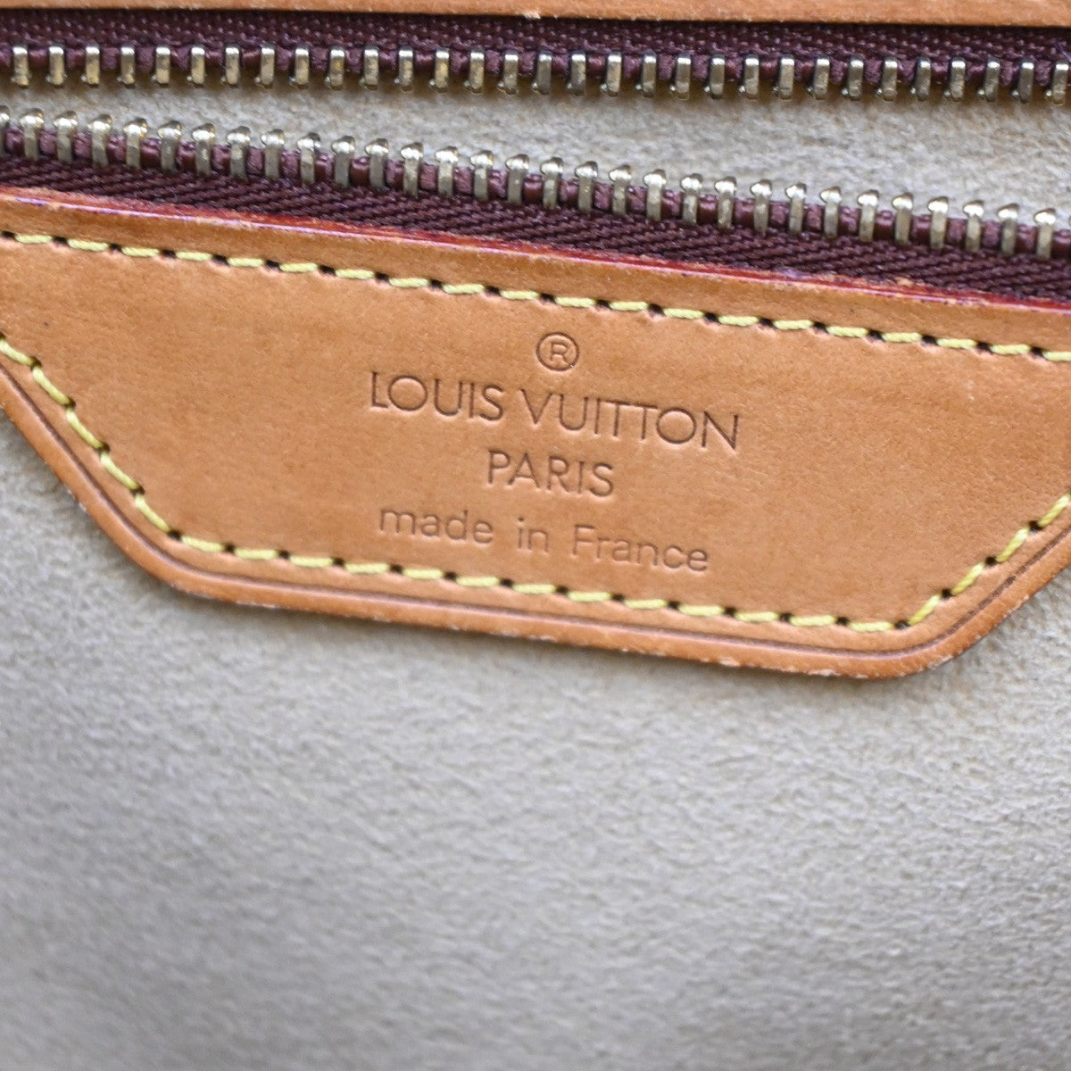 LOUIS VUITTON BABYLONE Shoulder Bag Monogram Leather Brown France M51102 35MA095