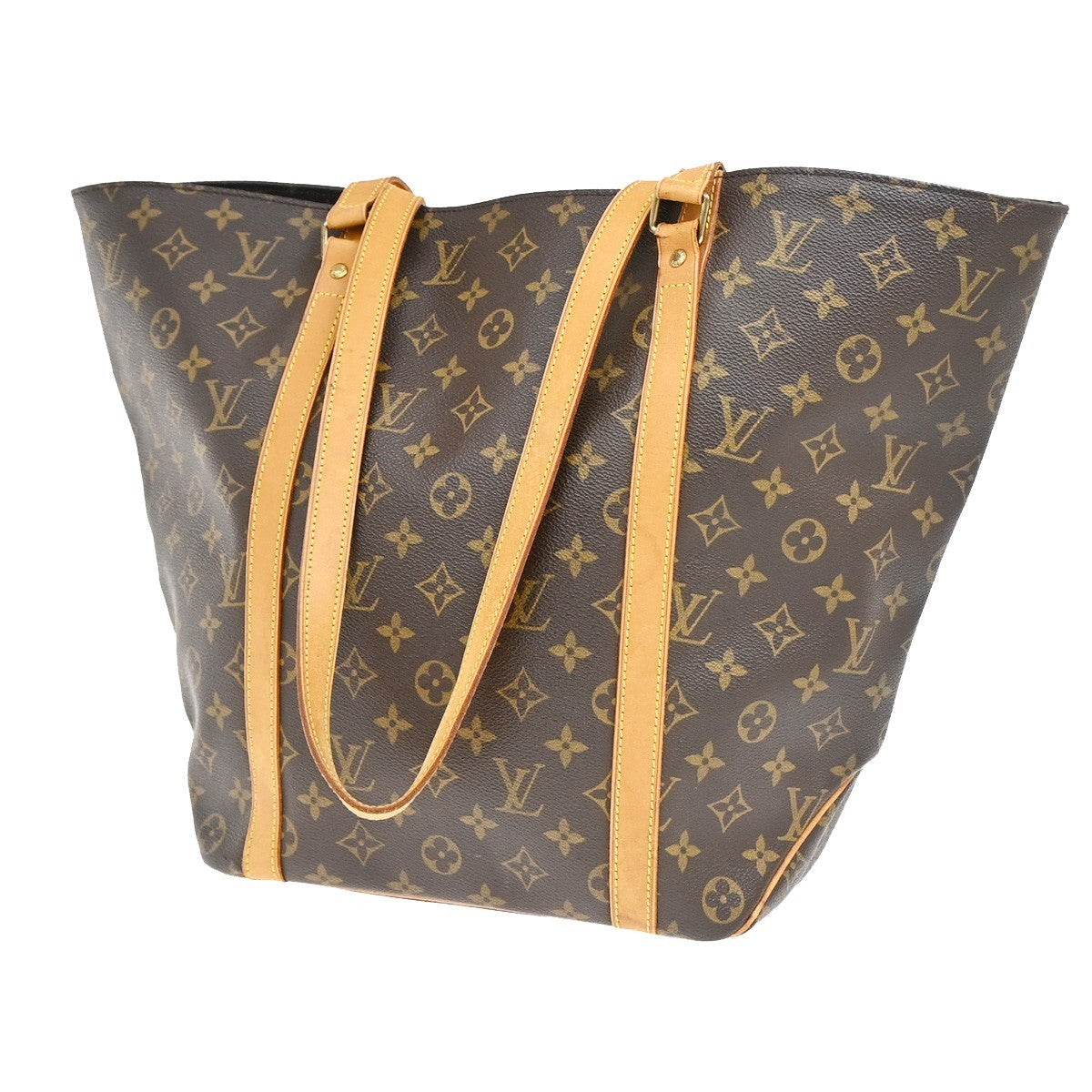 LOUIS VUITTON Sac Shopping Shoulder Tote Bag Monogram Leather BN M51108 73MA668