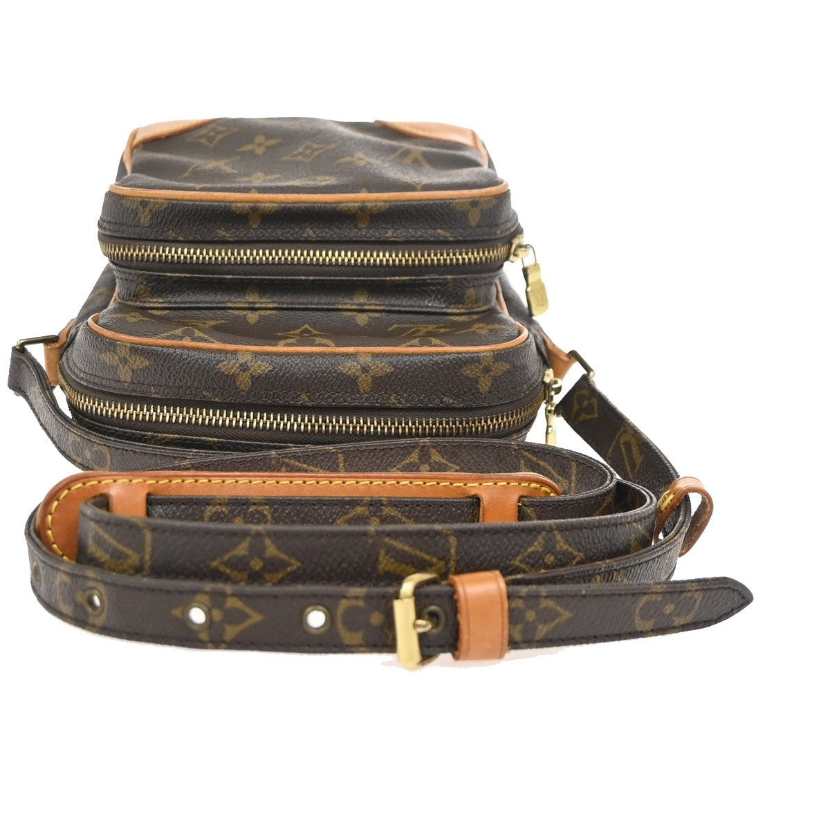 LOUIS VUITTON Amazon Crossbody Shoulder Bag Monogram Leather BN M45236 80KD016
