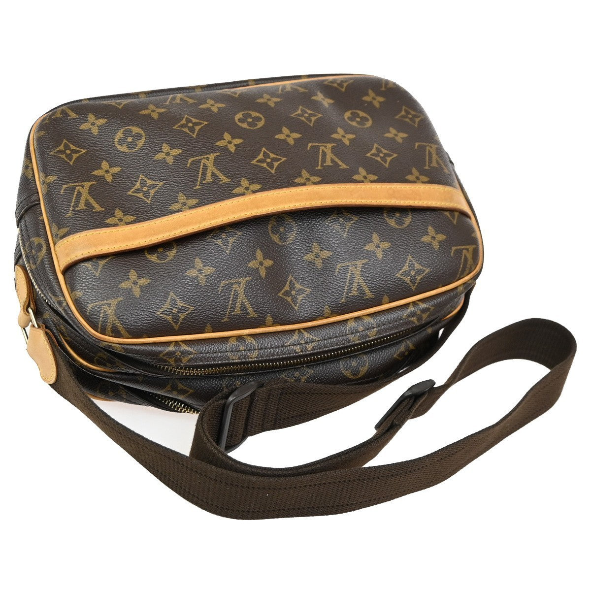 LOUIS VUITTON Reporter Crossbody Shoulder Bag Monogram Leather BN M45254 13TA495