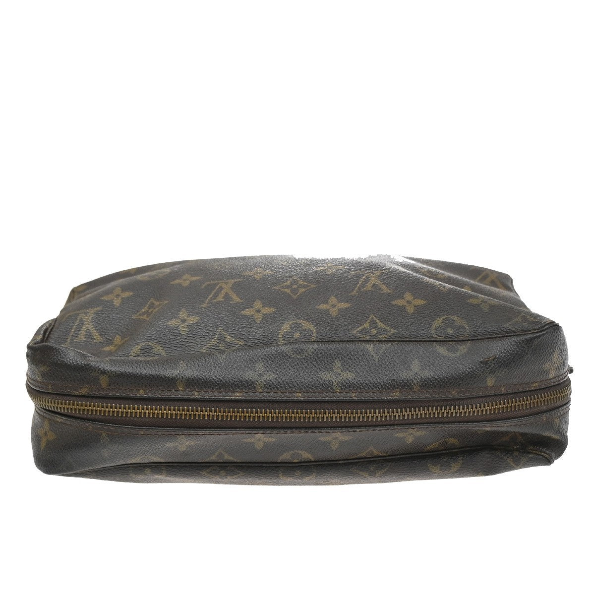 LOUIS VUITTON Trousse Toilette 28 Clutch Hand Bag Monogram Brown M47522 09SA103