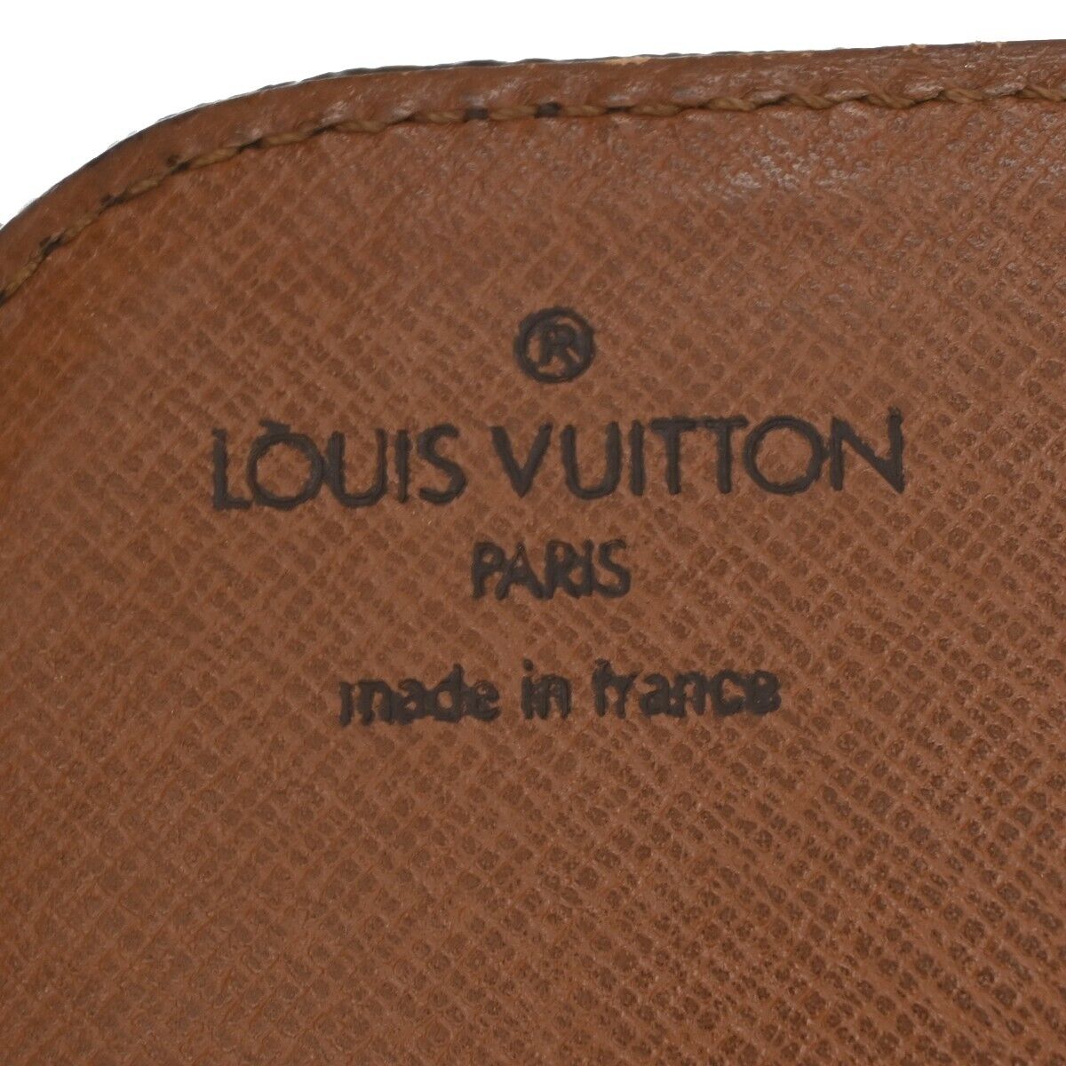 LOUIS VUITTON Cartouchiere GM Shoulder Bag Monogram Leather Brown M51252 36ED393