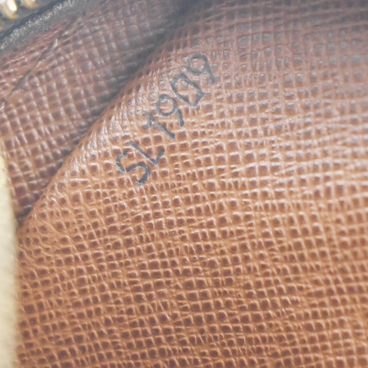 LOUIS VUITTON Danube Shoulder Bag Monogram Leather Brown France M45266 65KC819