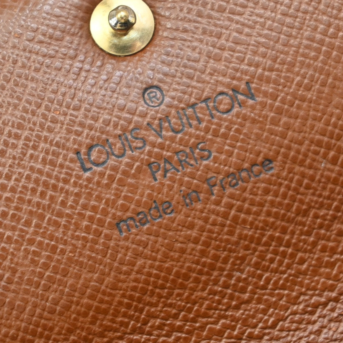 LOUIS VUITTON Porte Monnaie Credit Long Wallet Monogram Leather M61725 04KP145