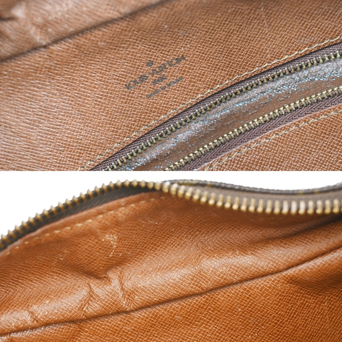 LOUIS VUITTON Boulogne 35 Shoulder Bag Monogram Leather Brown M51260 82KC457