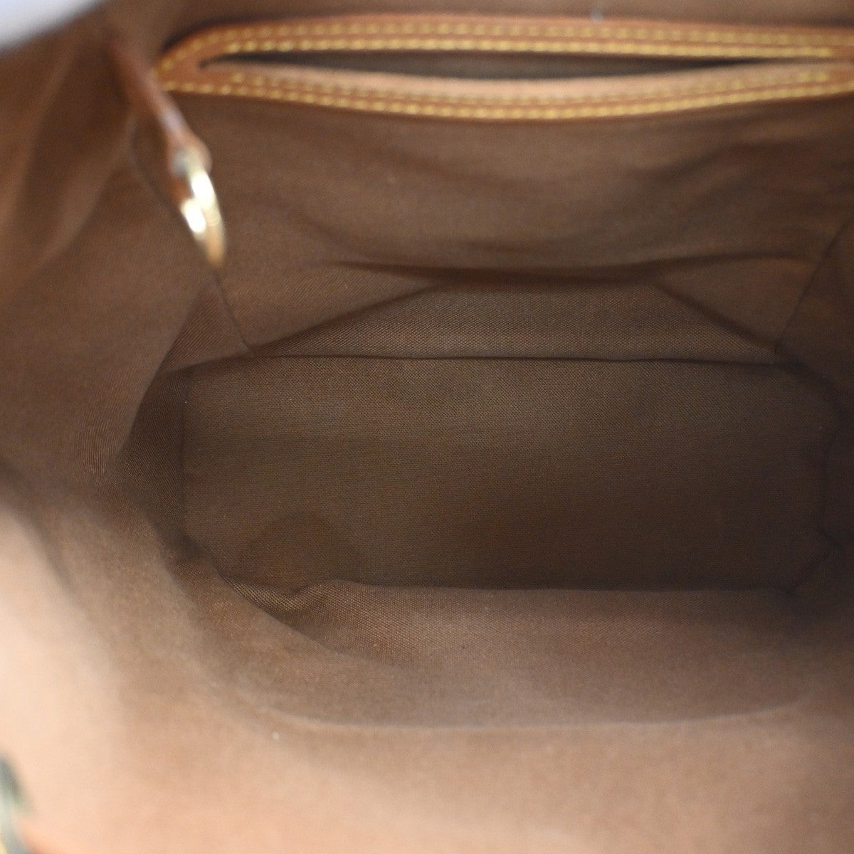 LOUIS VUITTON Montsouris MM Backpack Bag Monogram Leather Brown M51136 72SA234