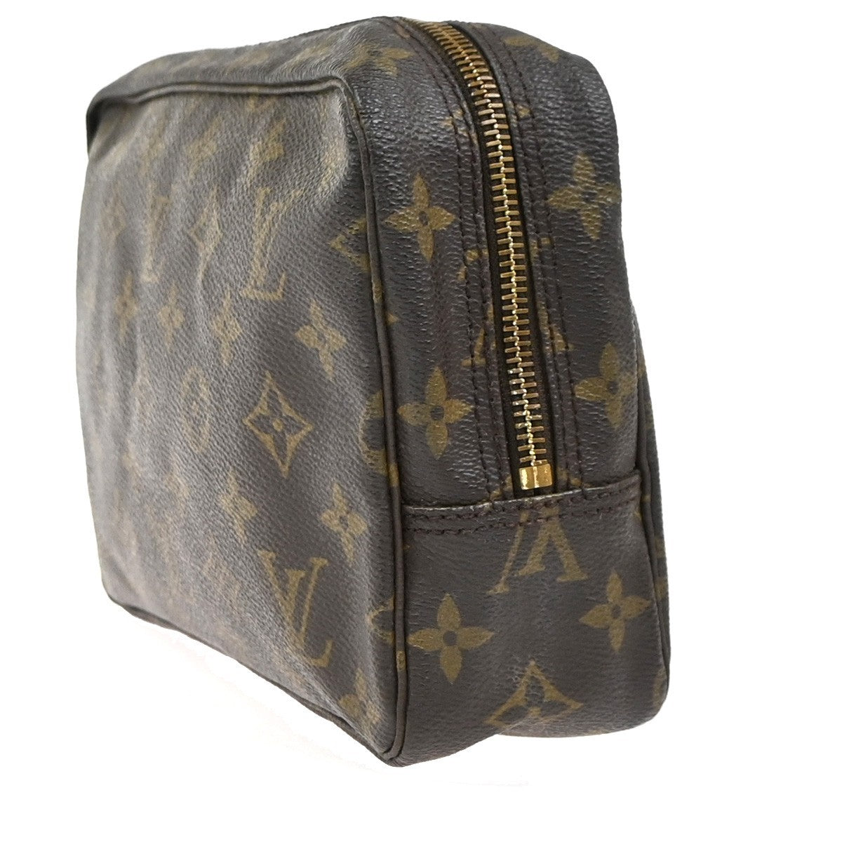 LOUIS VUITTON Trousse Toilette 23 Clutch Hand Bag Monogram Brown M47524 62YJ061