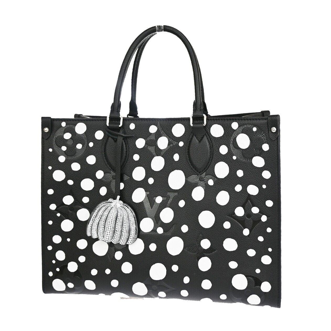 LOUIS VUITTON LV × YK OnTheGo MM Hand Bag Monogram EmpreinteDots M46389...