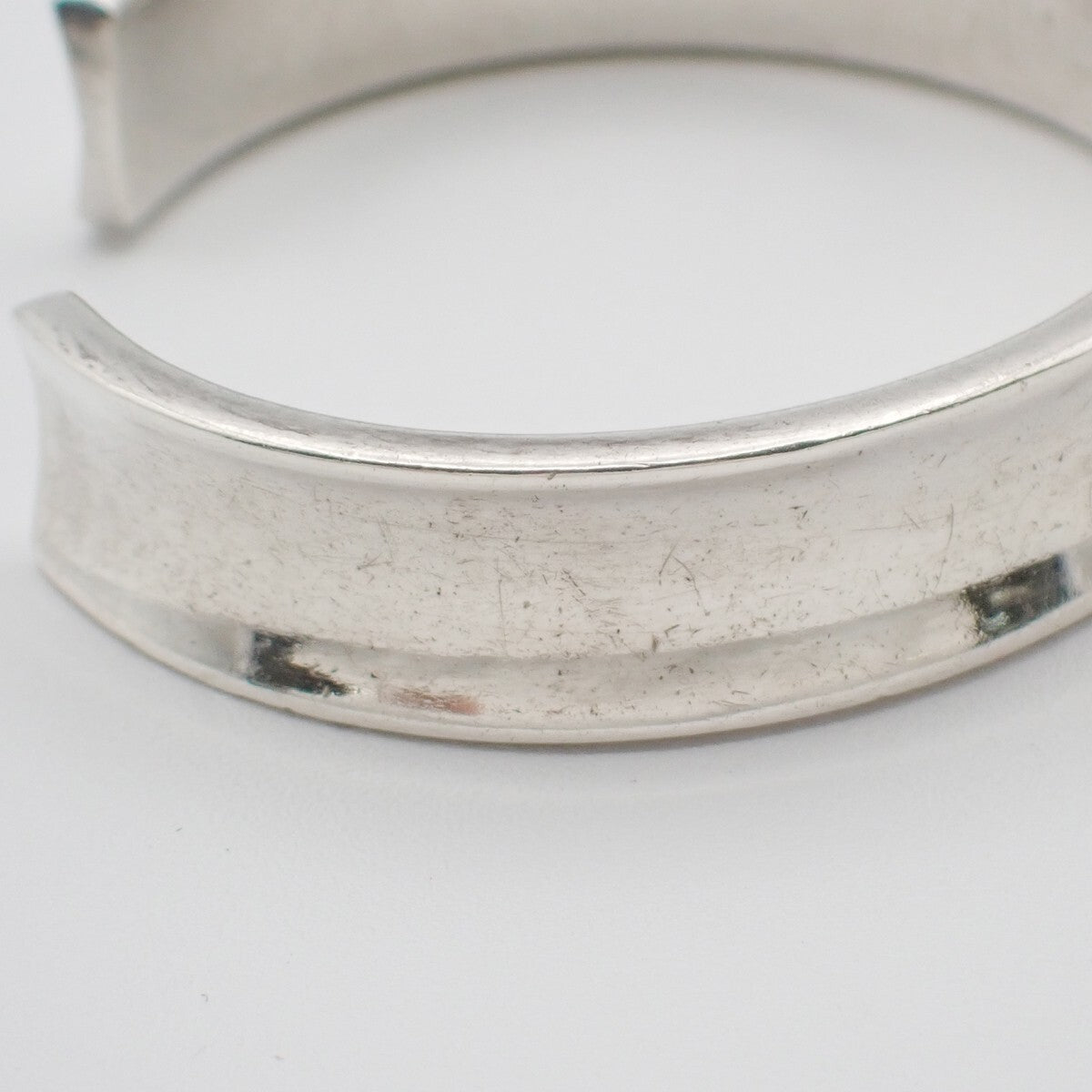 Tiffany & Co. Logo 1987 Bangle Bracelet Silver 925 Accessory 69EE508