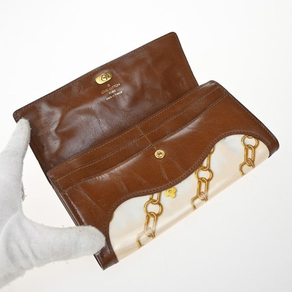 LOUIS VUITTON Pochette Porte Monnaie Wallet Leather Vinyl Leather M95170 61KP386