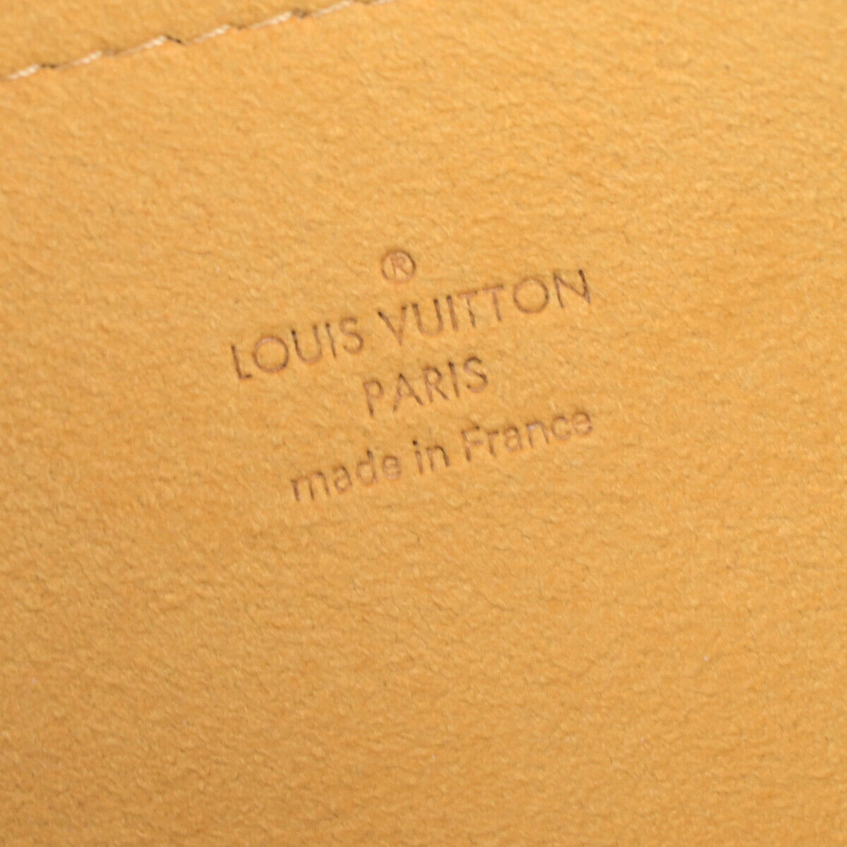 LOUIS VUITTON Waist Bum Bag Monogram Denim Leather Blue GHW M95347 388RK734