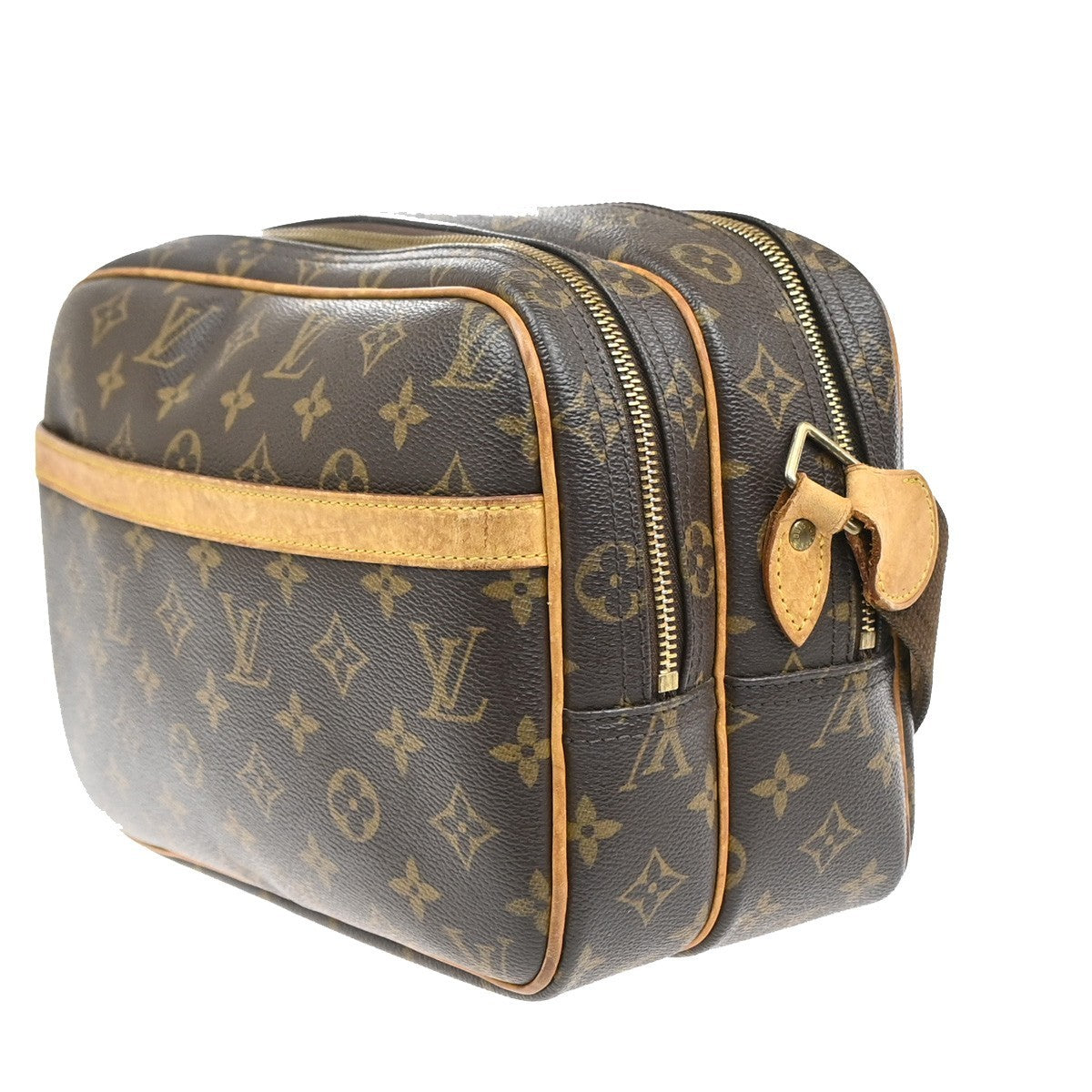 LOUIS VUITTON Reporter Crossbody Shoulder Bag Monogram Leather BN M45254 32MA568