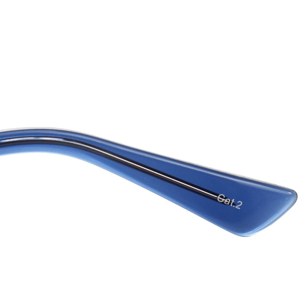 GUCCI Logo Sunglasses Eye Wear Plastic Metal Blue GG0263S 003 Italy 68JH058