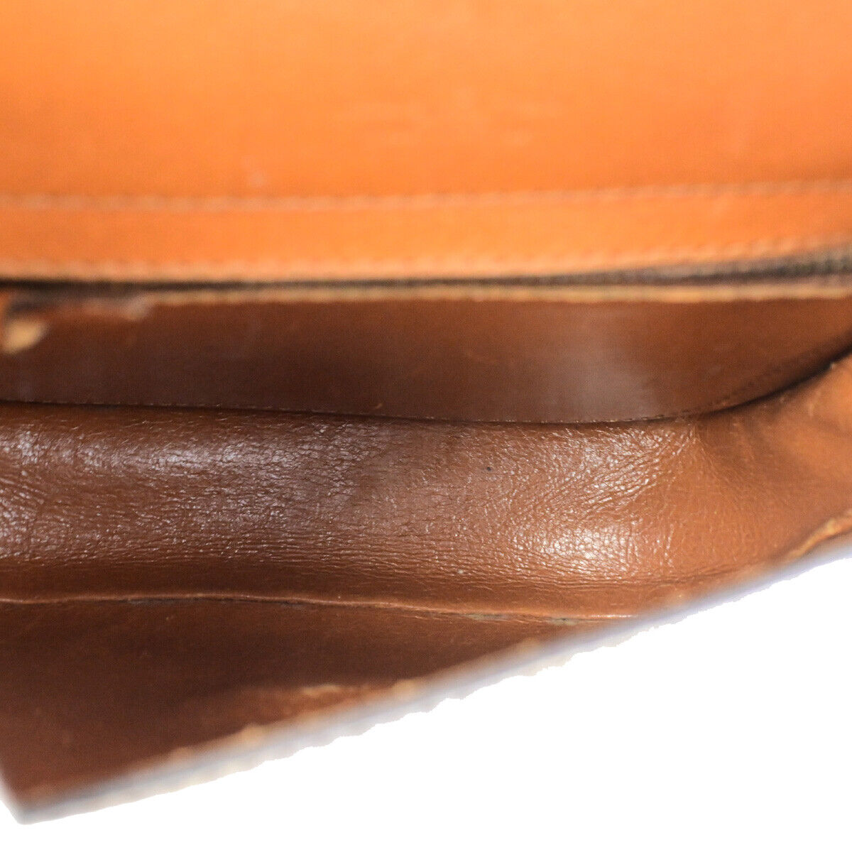 LOUIS VUITTON Saint Cloud MM Shoulder Bag Monogram Leather Brown M51243 62SJ498