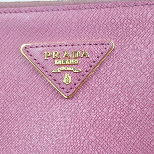 PRADA Galleria 2Way Shoulder Hand Bag Saffiano Leather Pink Italy 11CA830