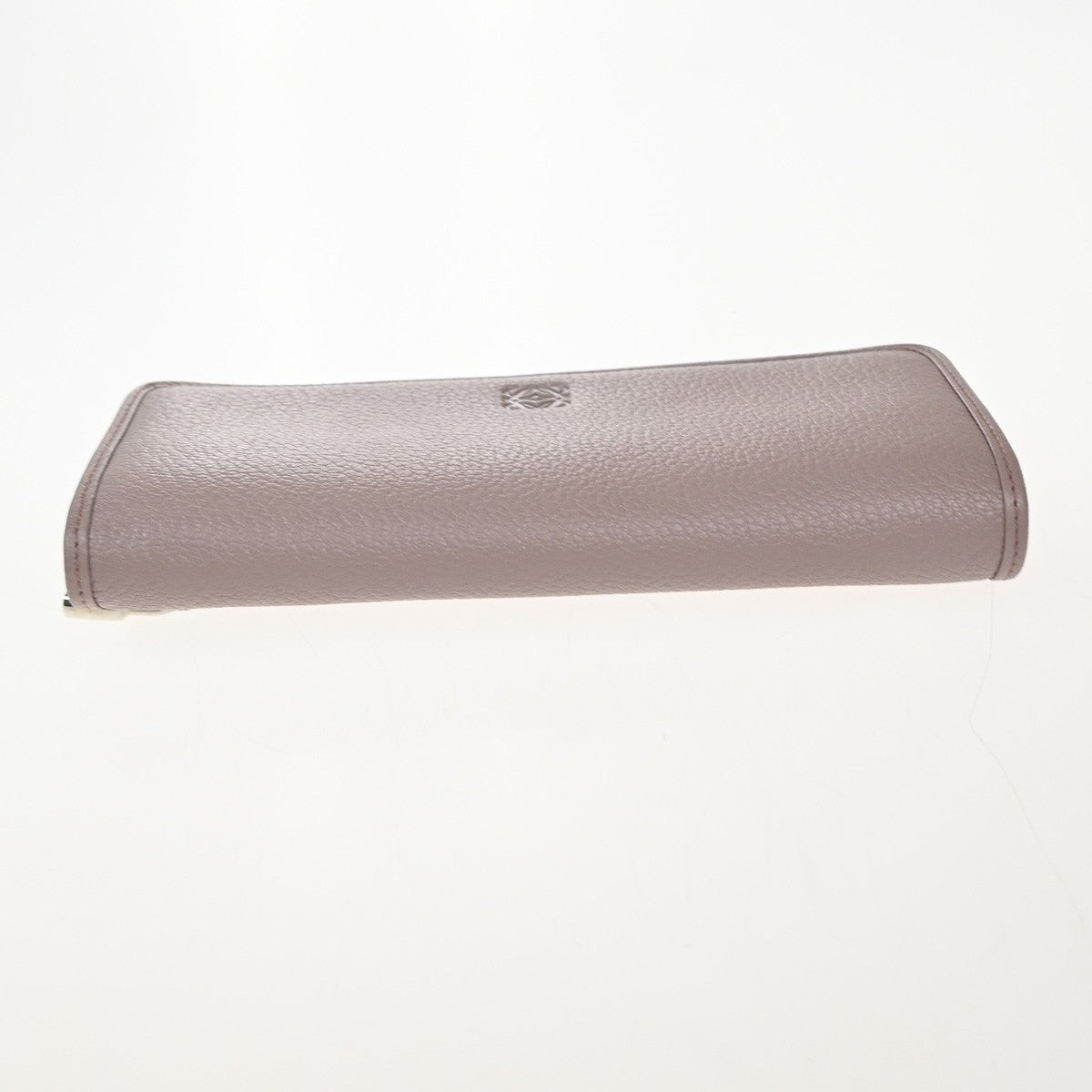 LOEWE Logo Anagram Bifold Long Wallet Leather Pink SHW 64KP387